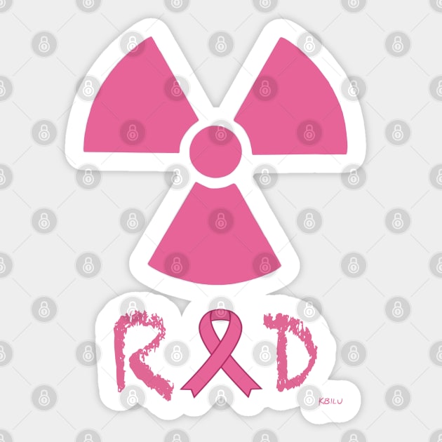 Radiation is RAD Sticker by KBILU_Art